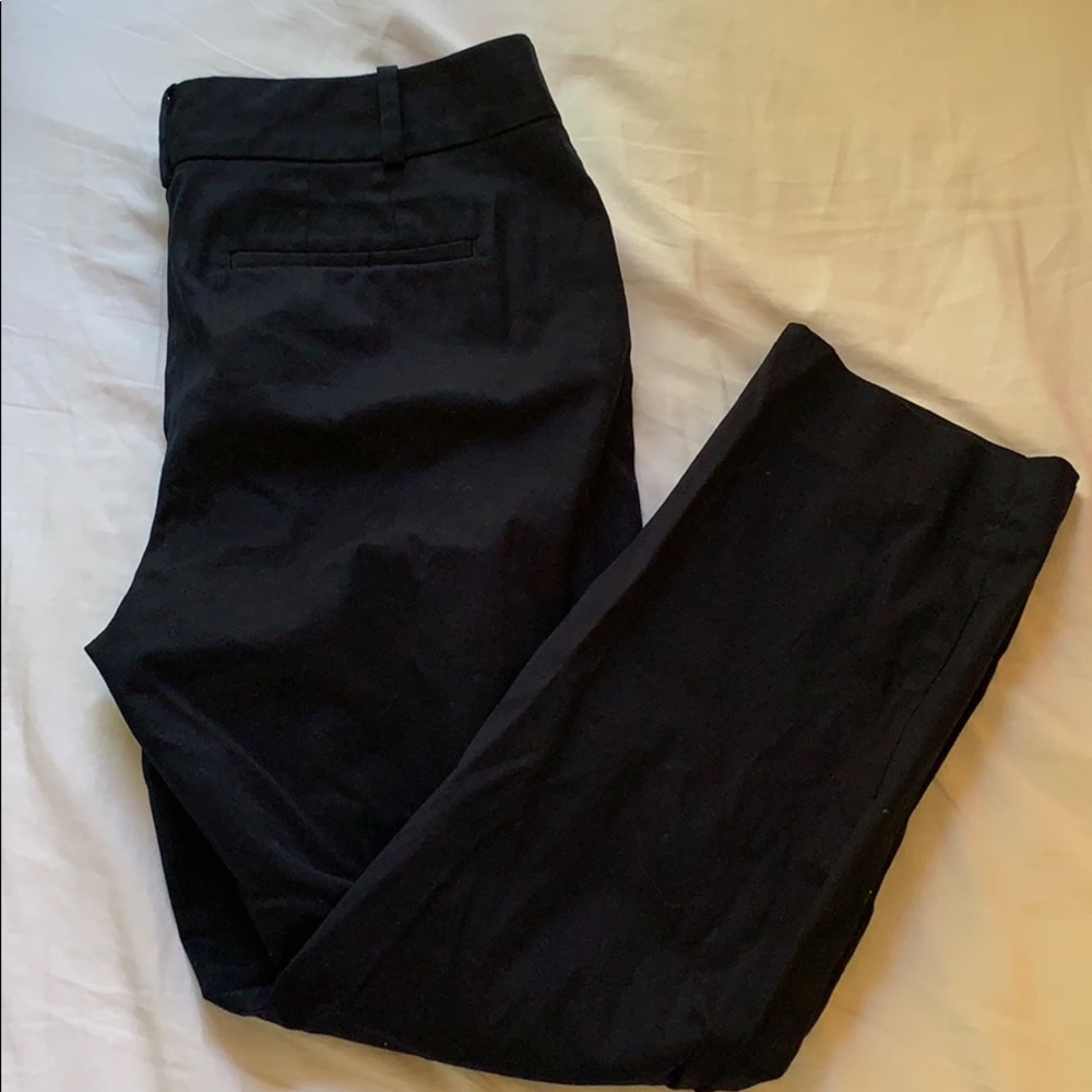 Talbots Cropped Navy Blue pants